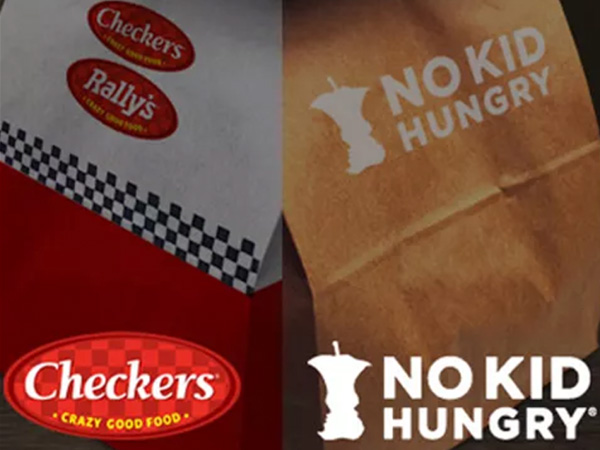 Checkers and Rally's No Kid Hungry