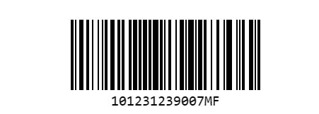 barcode for free large fry