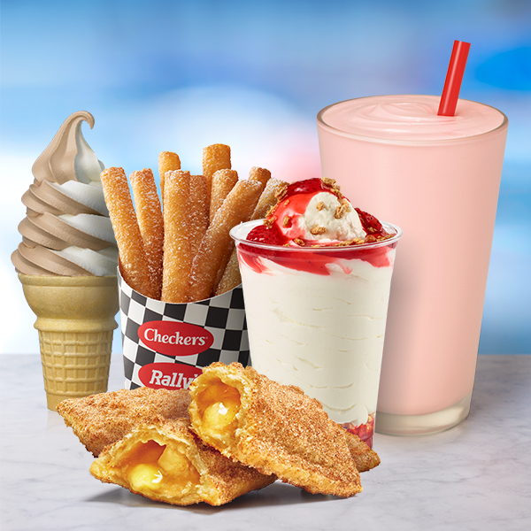 Ice Cream Funnel Cake Fries Sundae Apple Pie Milkshake
