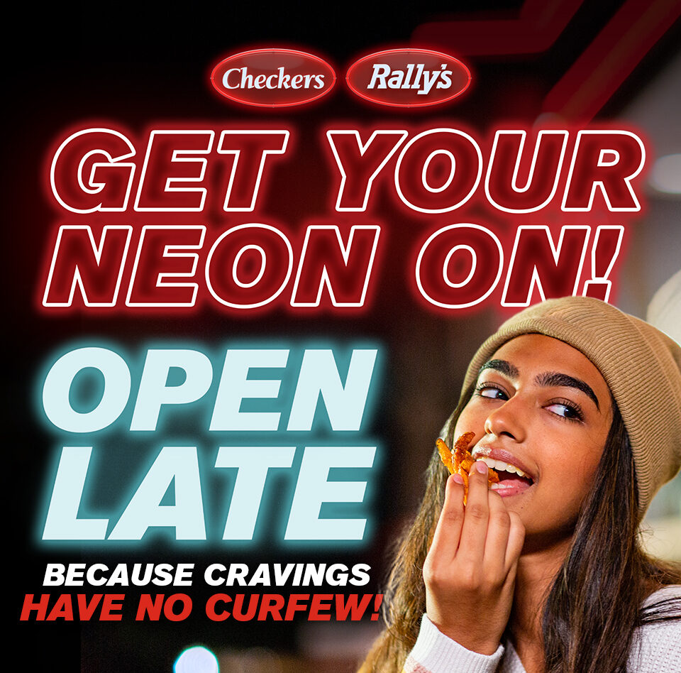 Checkers and Rally's are open late